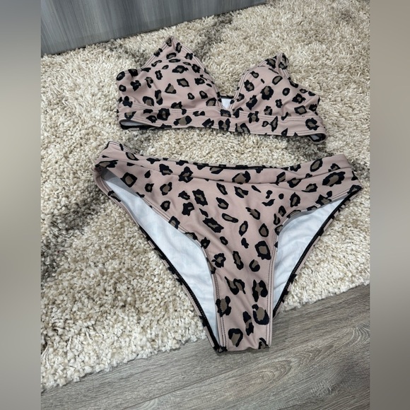 2/$10 Cheetah Swimsuit - Picture 2 of 6